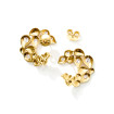 Tamara Comolli SNOWFLAKES Hoop Classic alternating Earrings - Bild 2