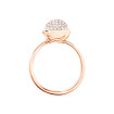 Tamara Comolli BOUTON Ring Small mit Diamant-Pavé - Bild 2