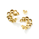 Tamara Comolli SNOWFLAKES Hoop Classic alternating Earrings - Bild 2