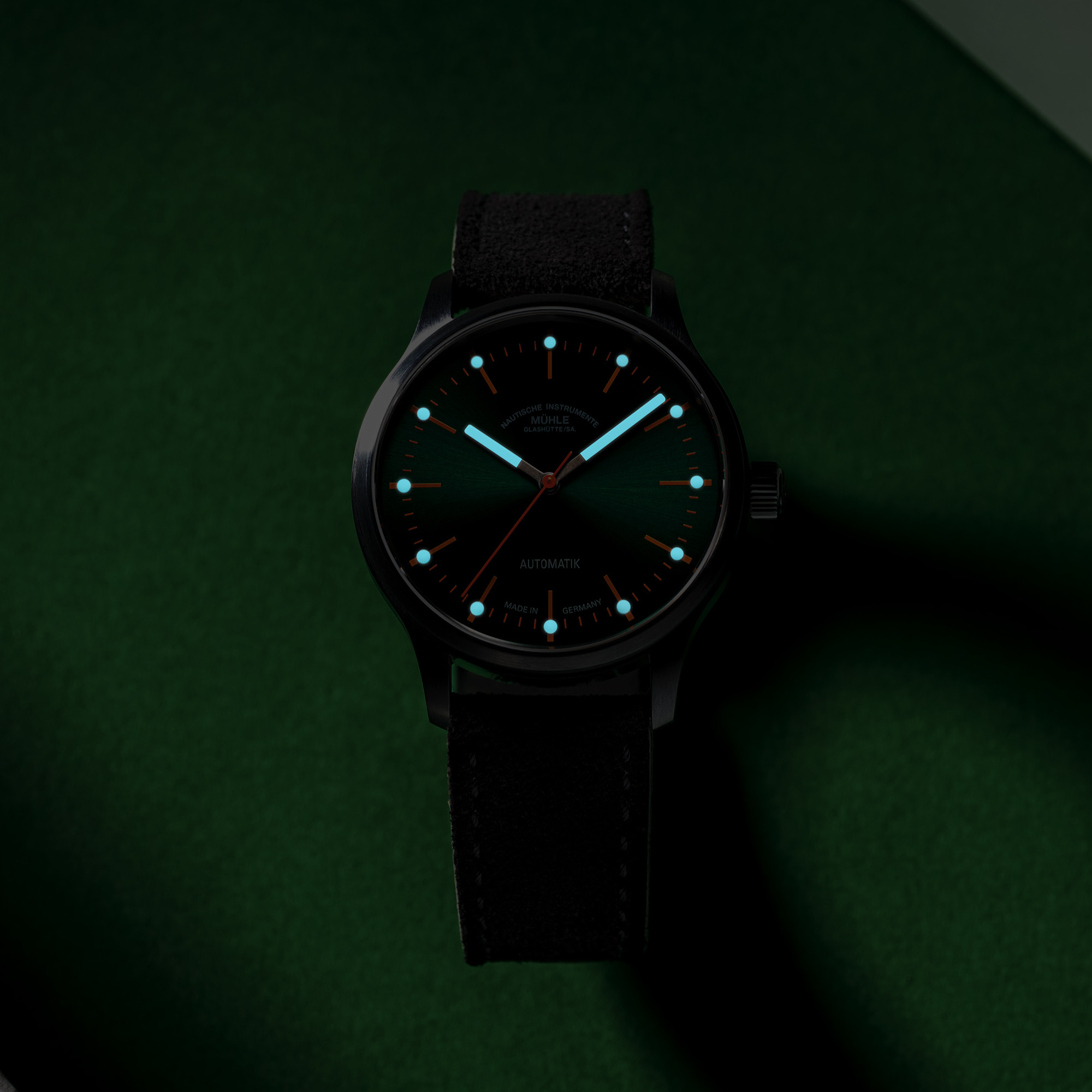 Mühle Glashütte Panova Grün - M1-40-76-LBV-I