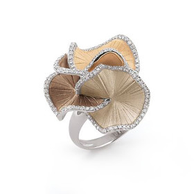 Weißgold, Ringe, Cammilli Sultana Ring, Ref: GAN2979T