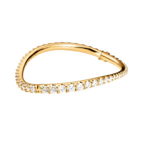         Gelbgold, Armschmuck, Ole Lynggaard Copenhagen Love Bands Armreif A3169-402