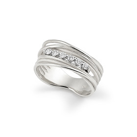        Weißgold, Ringe, Annamaria Cammilli Seta Ring GAN2546W