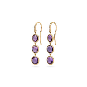 Gelbgold, Ohrringe, Marco Bicego Jaipur Color Ohrhänger, Ref: OB1965-AB AT01 Y