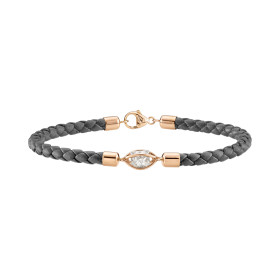 Leo Wittwer Rough Cut® XL Leder Armband 62-1010973-9160