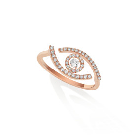 Roségold, Ringe, Messika Lucky Eye Ring, Ref: 10037-PG