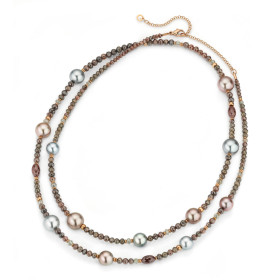 Roségold, Halsschmuck, Gellner Castaway Collier, Ref: 5-25002-01
