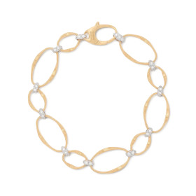         Weißgold, Armschmuck, Marco Bicego Marrakech Onde Armband BG783 B2 YW