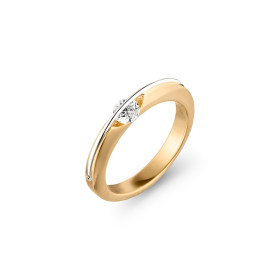 Gelbgold, Ringe, Schaffrath LIBERTÉ Diamantring, Ref: 118_L1001_30_GW