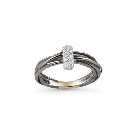         Gold farbig beschichtet, Ringe, Annamaria Cammilli Tie Chic Ring GAN2625E
