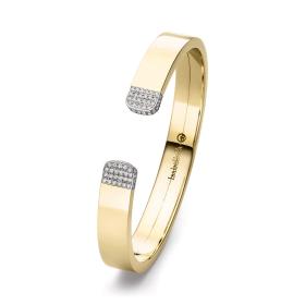 IsabelleFa Armspange "Flix.Flex Rechteckig 9" Pavé 02131-09-BR-59-GG