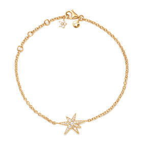         Gelbgold, Armschmuck, Ole Lynggaard Copenhagen Funky Stars Armband A3203-401