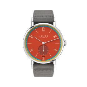 NOMOS Glashütte Tangente 38 Datum Sportbunt  179.S28