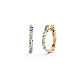         Gelbgold, Ohrringe, Schmuckwerk Alpen Klappcreolen GO2315-GG