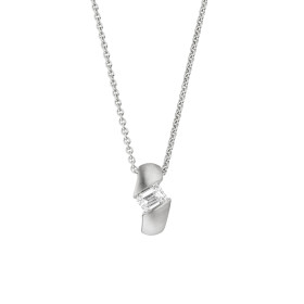 Weißgold, Halsschmuck, Schaffrath CALLA Collier, Ref: 214_CALEM_30_WW