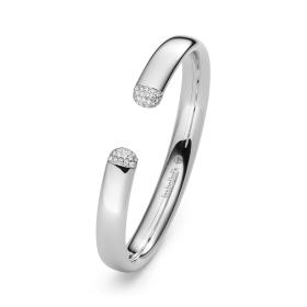 IsabelleFa Armspange "Flix.Flex Oval 11" Pavé 02130-11-BR-59-WG