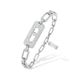         Weißgold, Armschmuck, Messika Move Link Armband 12186-WG
