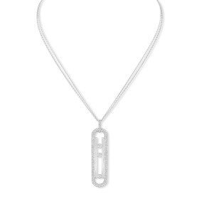         Weißgold, Halsschmuck, Messika Move 10th Diamantkette 07228-WG