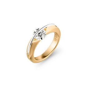 Gelbgold, Ringe, Schaffrath LIBERTÉ Diamantring, Ref: 118_L1001_100_GW