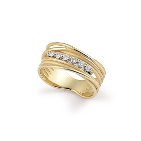         Gelbgold, Ringe, Annamaria Cammilli Seta Ring GAN2546U