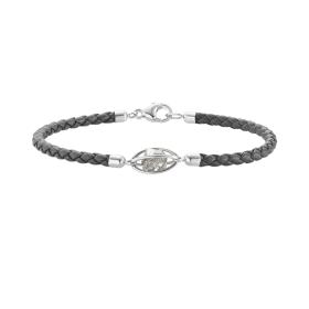 Leo Wittwer Rough Cut® Leder Armband 62-1010971-9130--w