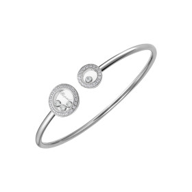         Weißgold, Armschmuck, Chopard Happy Diamonds Icons Armband 85A618-1202