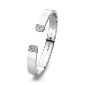 IsabelleFa Armspange "Flix.Flex Rechteckig 9" Pavé 02131-09-BR-59-WG