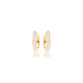 Tamara Comolli SIGNATURE Ohrringe Hoop medium E-Ho-m-p-yg