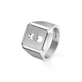         Titan, Ringe, Messika Move Titanium Naturel Siegelring 13771-TN