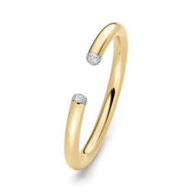 IsabelleFa Armspange "Flix.Flex Rund 7" Pavé 02127-07-BR-59-GG