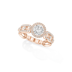 Roségold, Ringe, Messika Move Link Ring, Ref: 13749-PG