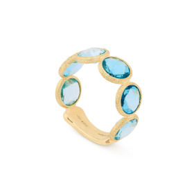 Gelbgold, Ringe, Marco Bicego Jaipur Color Ring, Ref: AB675 TP01 Y 55