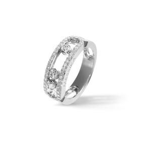 Messika Move Classique Pavé Ring 04000-WG