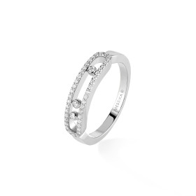         Weißgold, Ringe, Messika Baby Move Classique Pavé Ring 04683-WG
