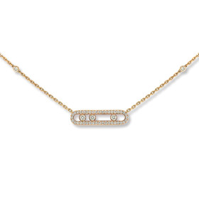 Messika Move Classique Baby Pavé Halskette 04322-YG