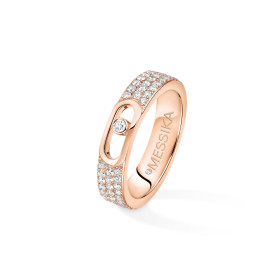 Roségold, Ringe, Messika Move Joaillerie Ehering, Ref: 13555-PG