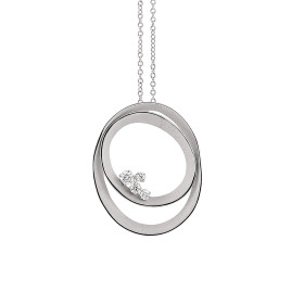         Weißgold, Halsschmuck, Annamaria Cammilli Dune Solar Halskette GPE3091W