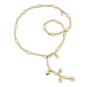 Tamara Comolli MIKADO Collier Delicate mit Diamond Pavé  N-M-Del51-p-yg