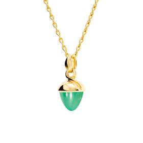 Tamara Comolli MIKADO Bouquet Anhänger Chrysoprase P-MB-Chry-yg
