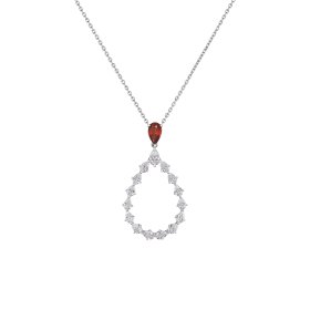 Chopard L'Heure Du Diamant Drop Anhänger mit Halskette 79A063-1301
