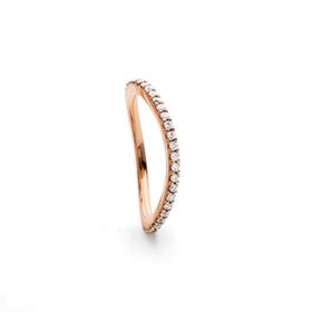 Ole Lynggaard Copenhagen Love Band Ring Curved A2601-710