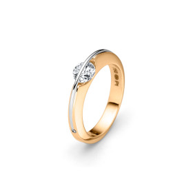 Gelbgold, Ringe, Schaffrath LIBERTÉ Diamantring, Ref: 118_L1001_50_GW