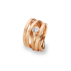 Rotgold, Ringe, Schmuckwerk Ring Saturn, Ref: SR754-RG-52