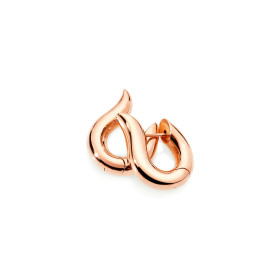 Roségold, Ohrringe, Tamara Comolli SIGNATURE Hoop Ohrringe Large, Ref: E-Ho-l-rg