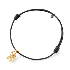         Nylon, Armschmuck, Ole Lynggaard Copenhagen Elephant Kordelarmband A2833-401
