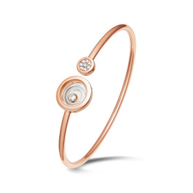 Weißgold, Armschmuck, Chopard Happy Spirit Armreif, Ref: 858230-9003