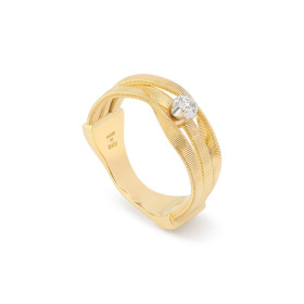 Weißgold, Ringe, Marco Bicego Marrakech Ring, Ref: AG364 B8 YW