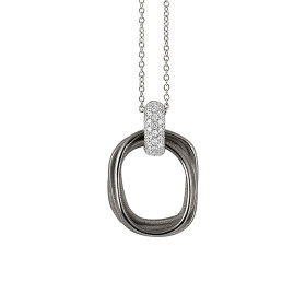         Weißgold, Halsschmuck, Annamaria Cammilli Tie Chic Halskette GPE2627E