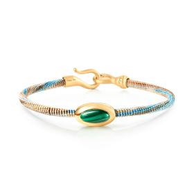 Ole Lynggaard Copenhagen Life Armband mit Malachit A2942-405