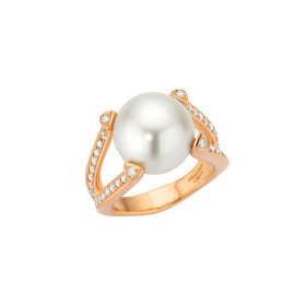         Roségold, Ringe, Gellner Wave Ring 5-24144-01